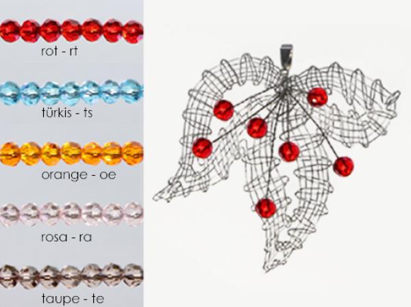 509 Klöppelschmuck Bastelset „Lilie“